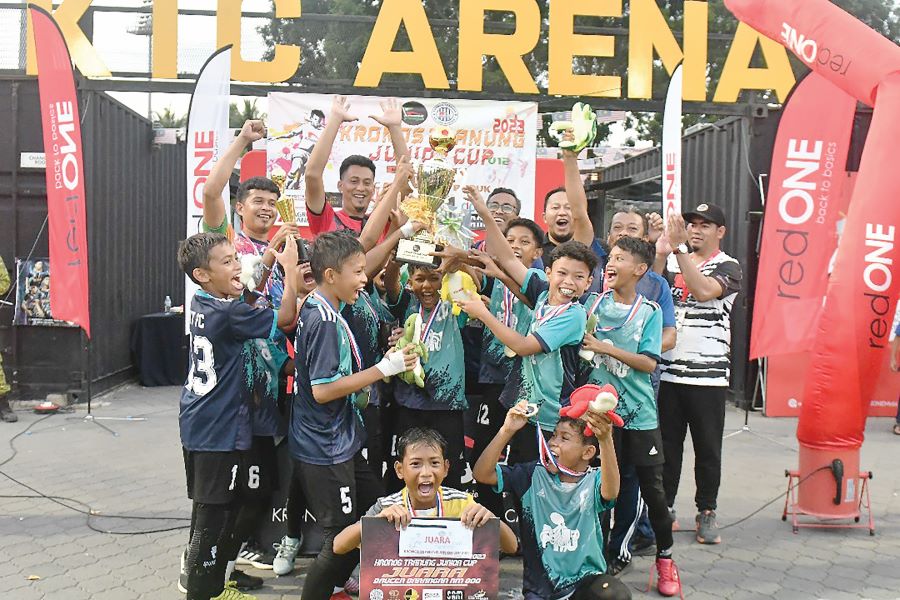 Hunter FC ungguli Kronos Tranung Junior Cup 2023