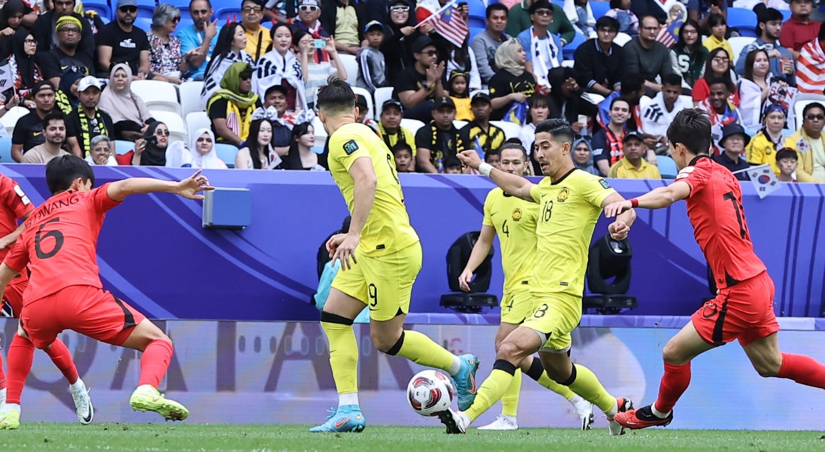 Malaysia ikat Korea Selatan 3-3