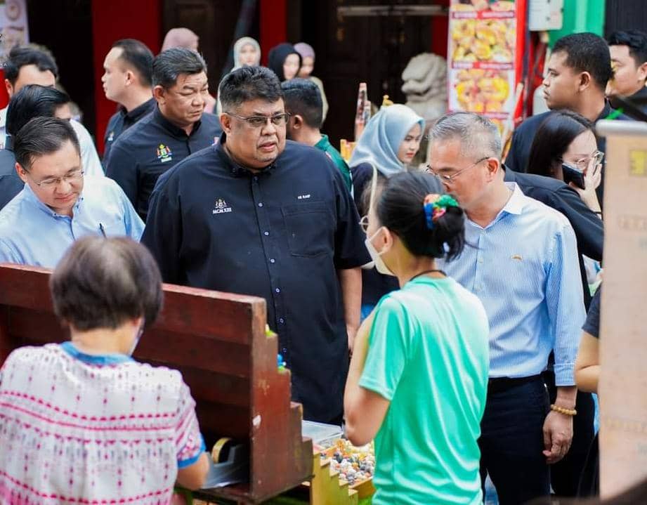 Zon Bebas Kenderaan 21 jam sempena Tahun Baharu Cina