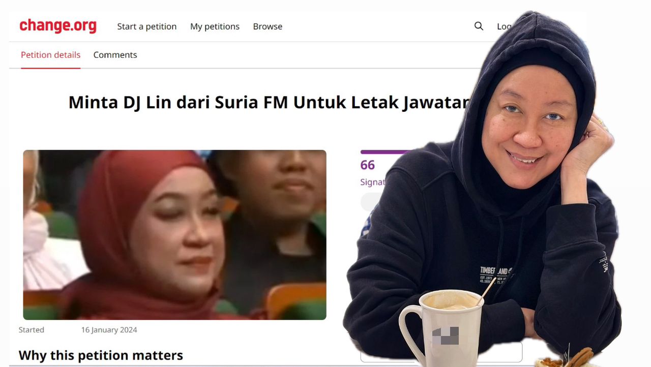 Petisyen minta DJ Lin diberhentikan?
