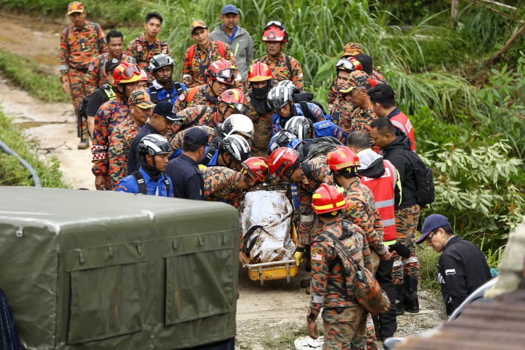Tanah runtuh: Mangsa ketiga dijumpai