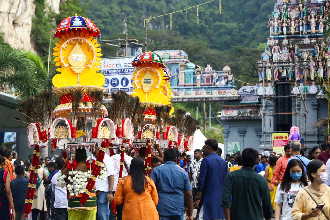 Ribuan pengunjung hadir sambutan Thaipusam di Ipoh Utusan Malaysia