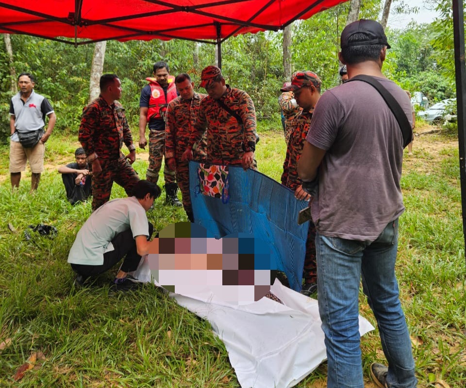 Mangsa lemas OKU ditemukan lemas di Sungai Bekelah