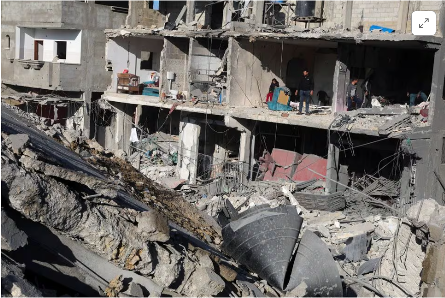 97 maut Israel bom Rafah, ranapkan masjid dan rumah