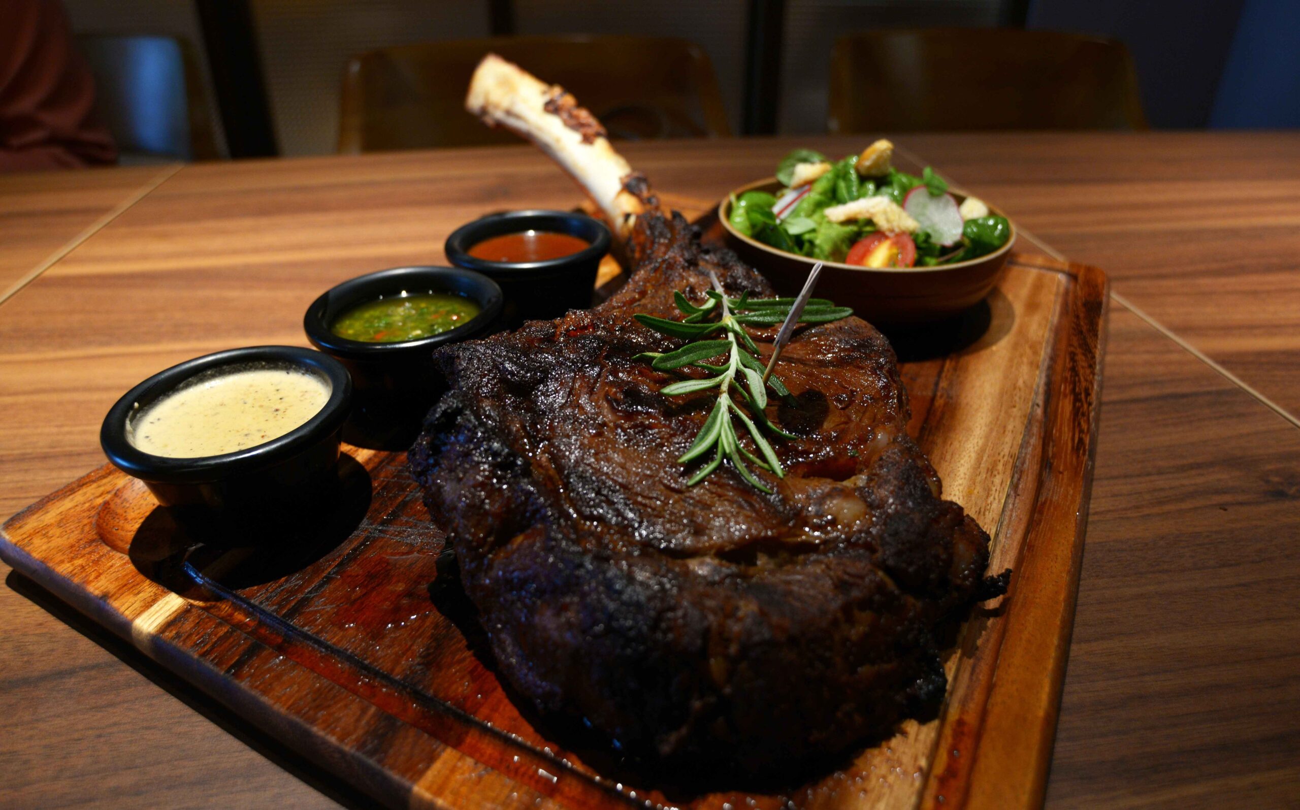 ‘Limpahan’ stik di Kay‘s Steak & Lobster