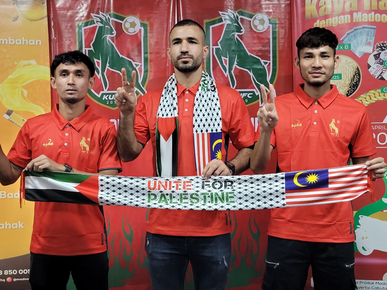 Pemain kebangsaan Palestin perkuat Kelantan United