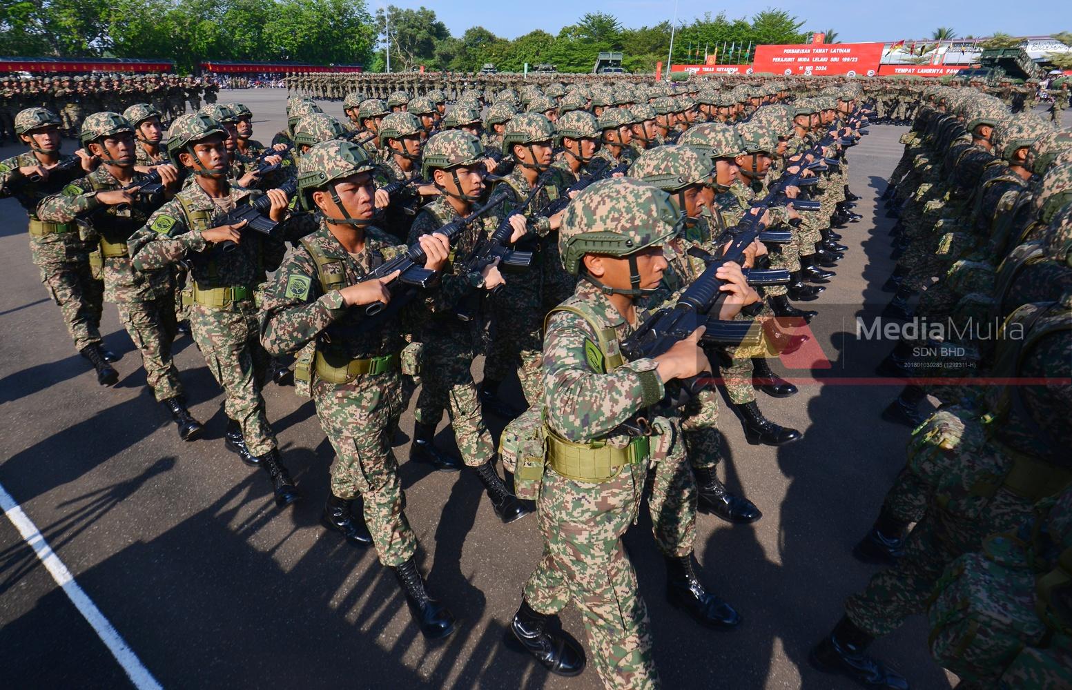 Galak calon perajurit muda ada kemahiran teknikal sertai Tentera Darat