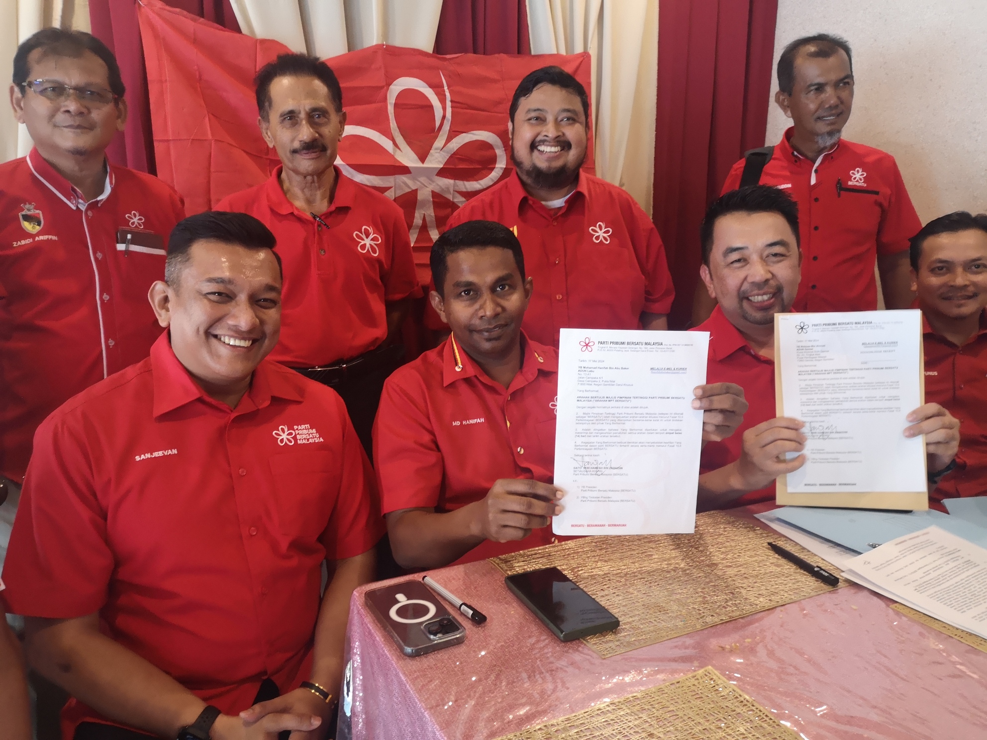 Dua ADUN Bersatu Negeri Sembilan beri jaminan setia kepada parti