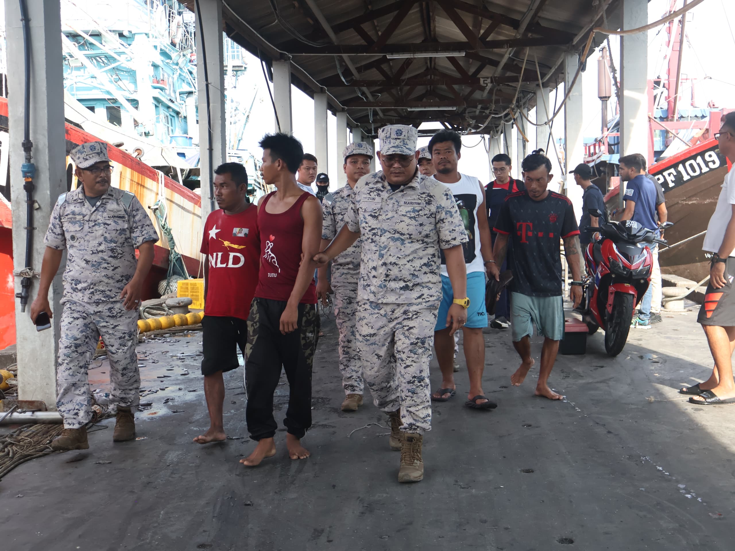 APMM tahan 10 warga asing dalam Ops Bersepadu