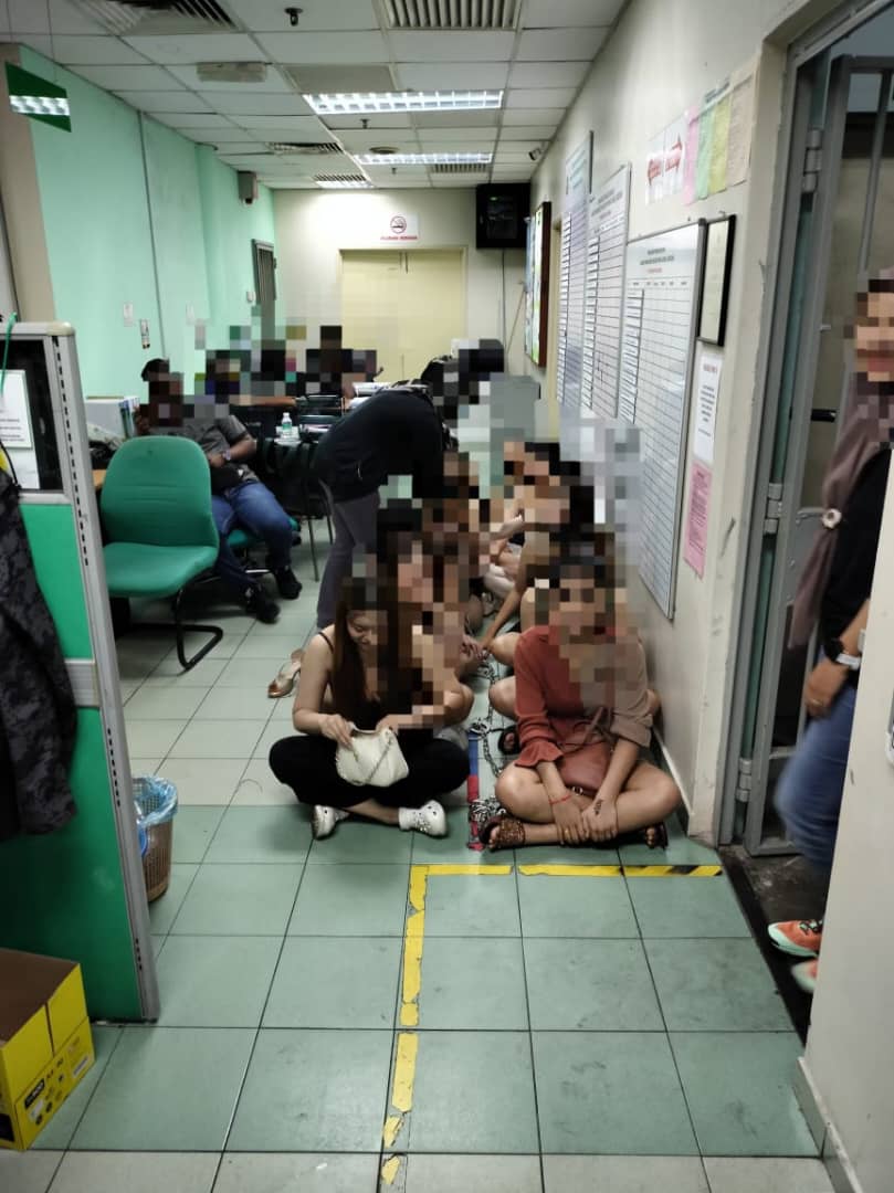 Pusat pelacuran digempur, 24 warga asing ditahan