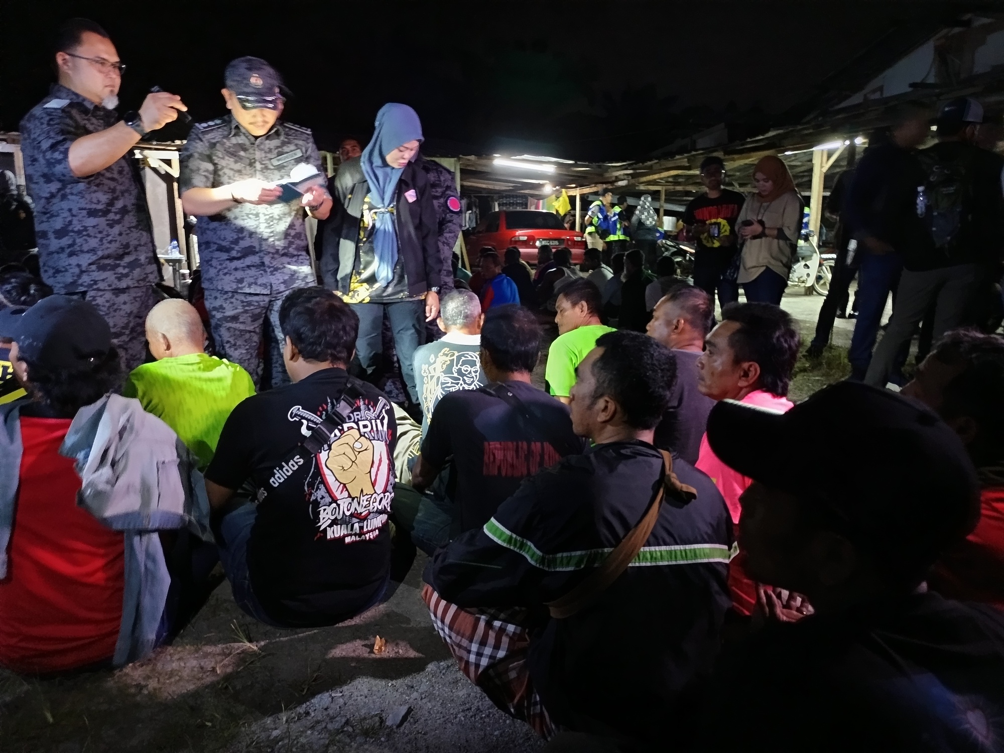 Penempatan haram warga asing digempur
