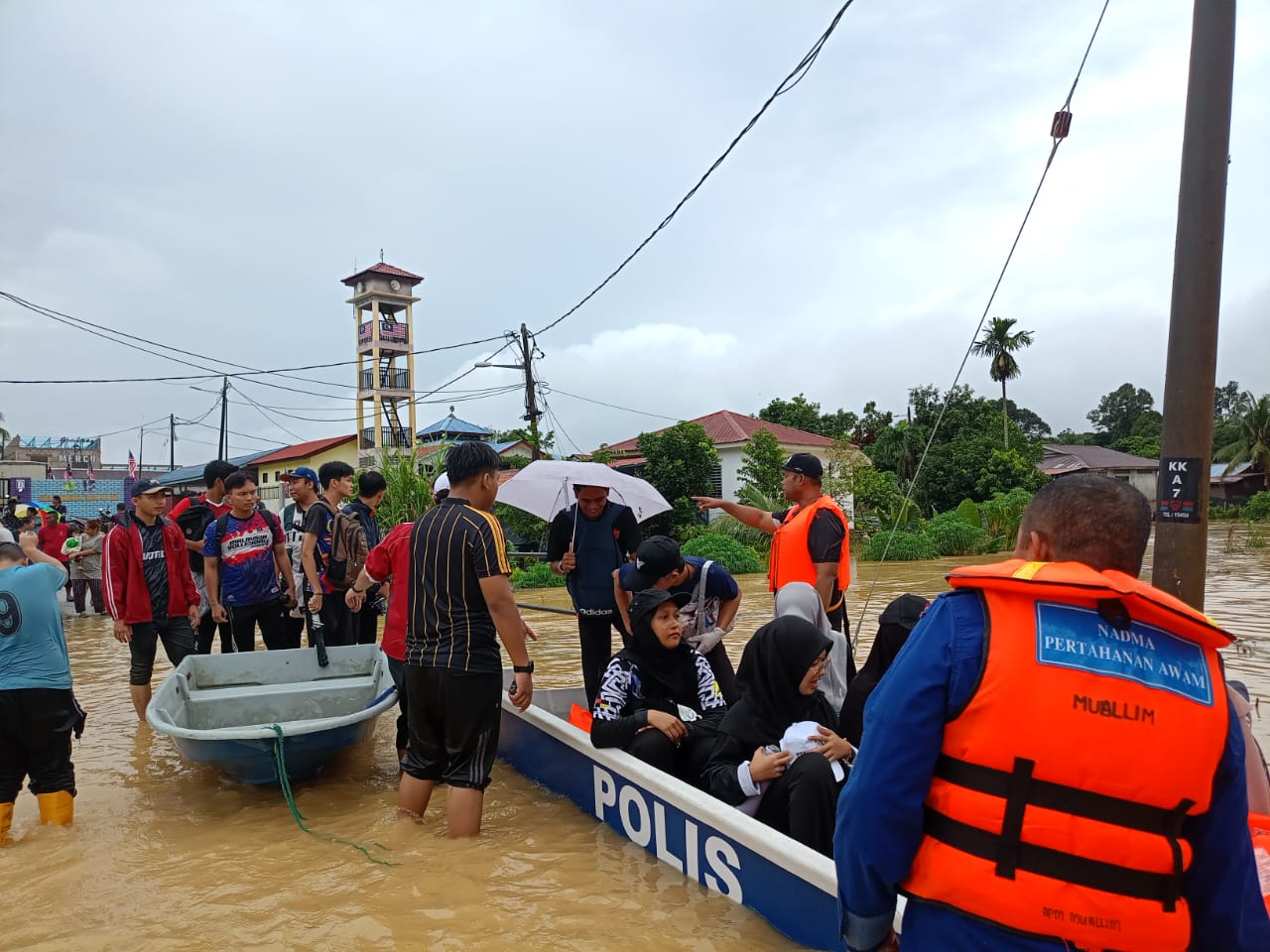 Mangsa banjir di Tanjung Malim meningkat