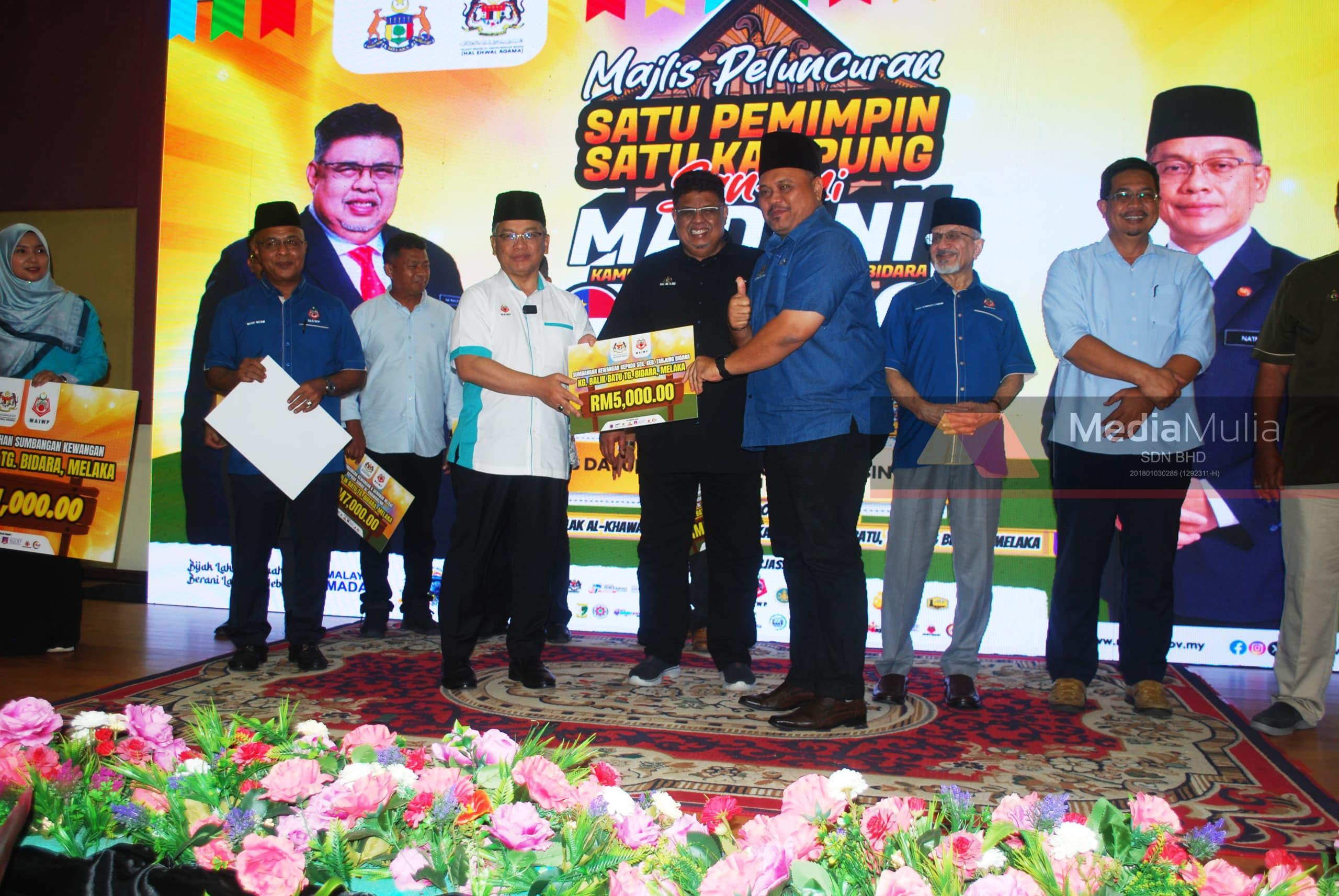 MAIWP peruntuk RM101,000 bantu penduduk Kampung Balik