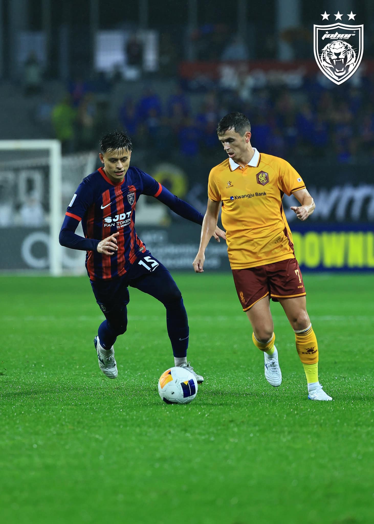 JDT tewas 3-1 ditangan Gwangju FC