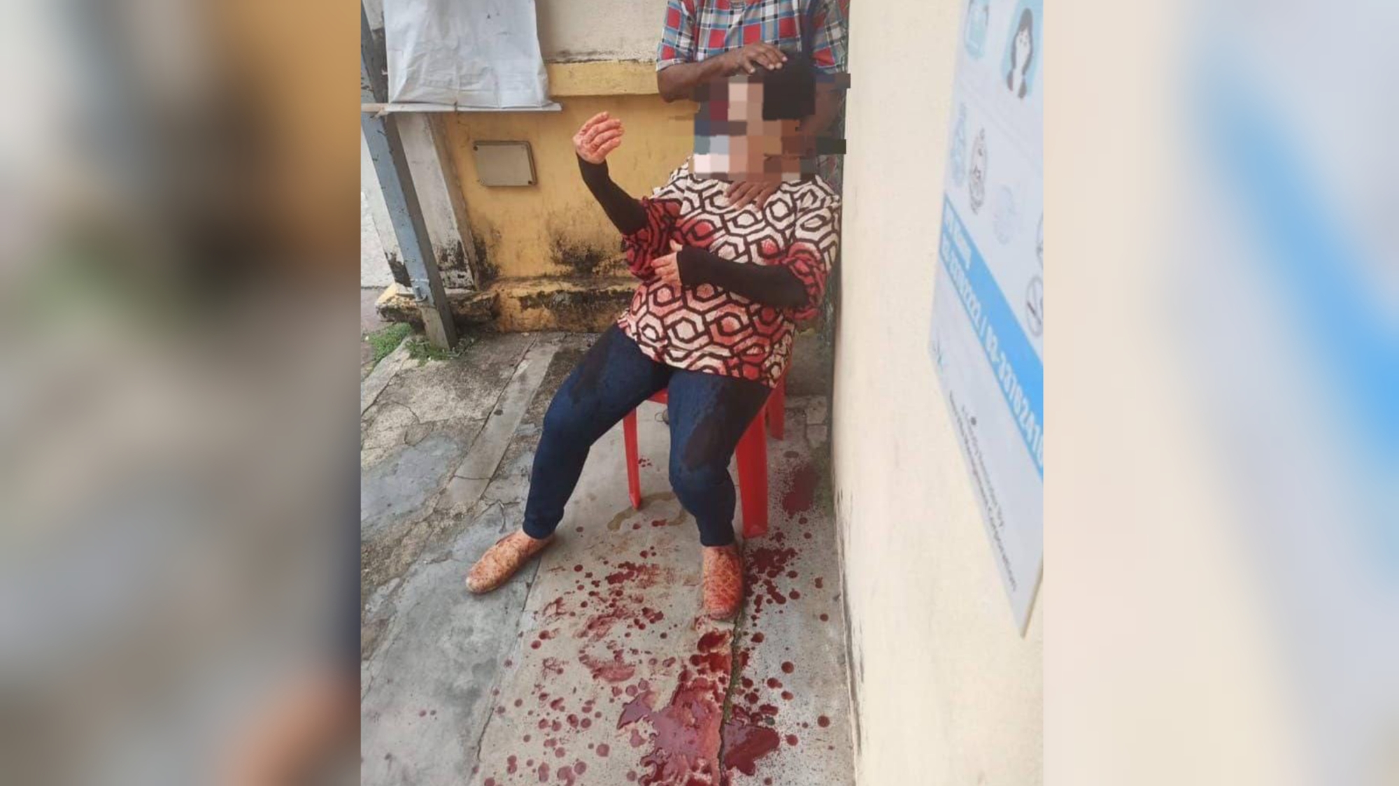 Warga emas berlumuran darah akibat disamun