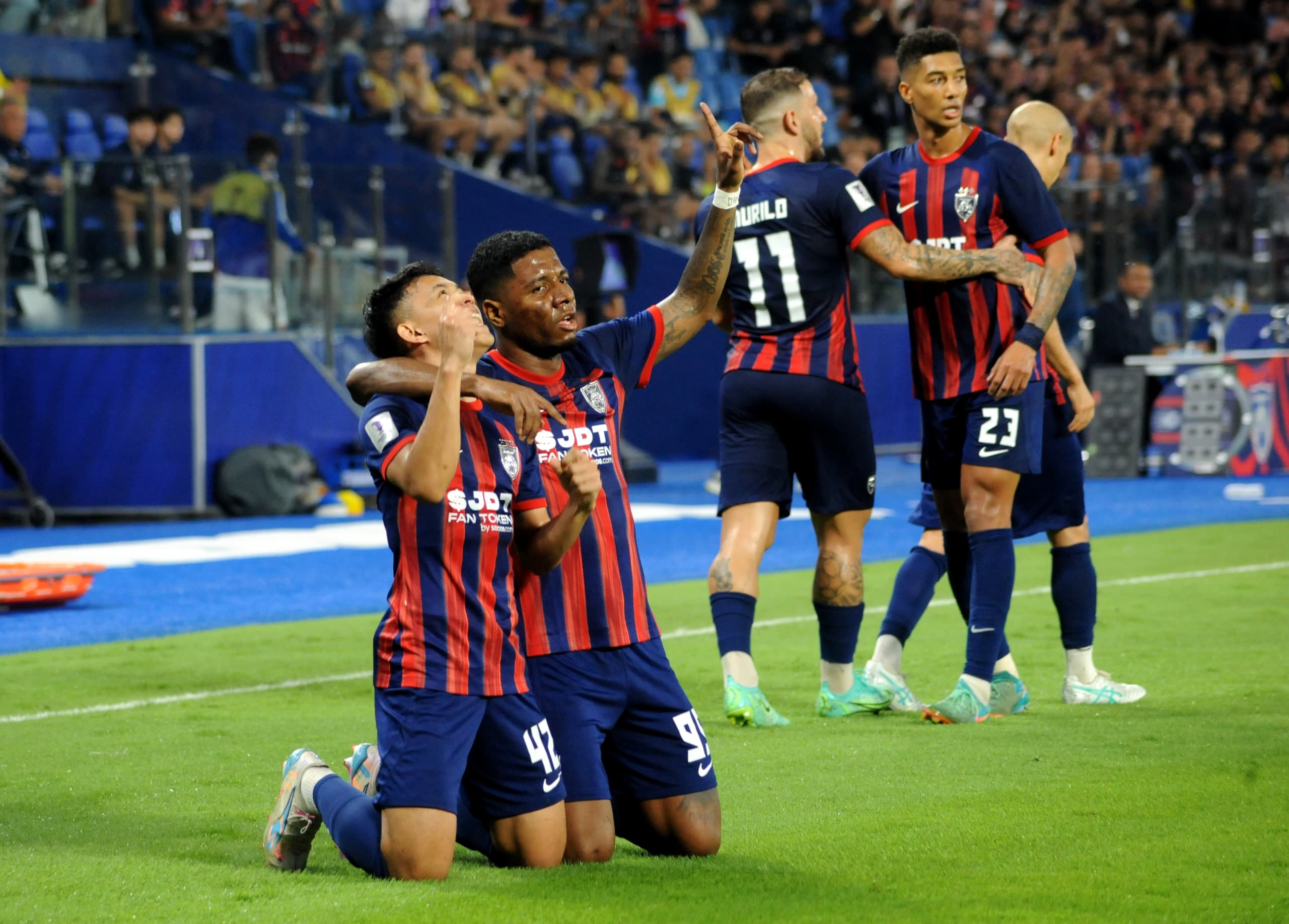 JDT benam Ulsan HD 3-0