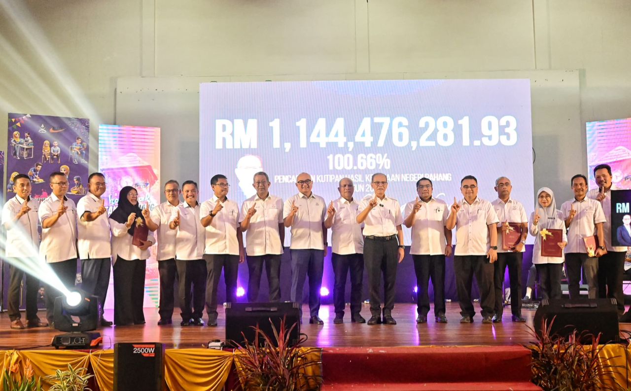 Pahang peroleh kutipan hasil lebih RM1.14 bilion, melebihi sasaran ditetapkan