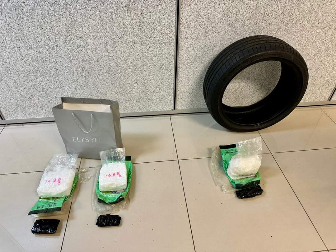 Dua lelaki ditahan, tidak sempat edar lebih 3.1 kg syabu