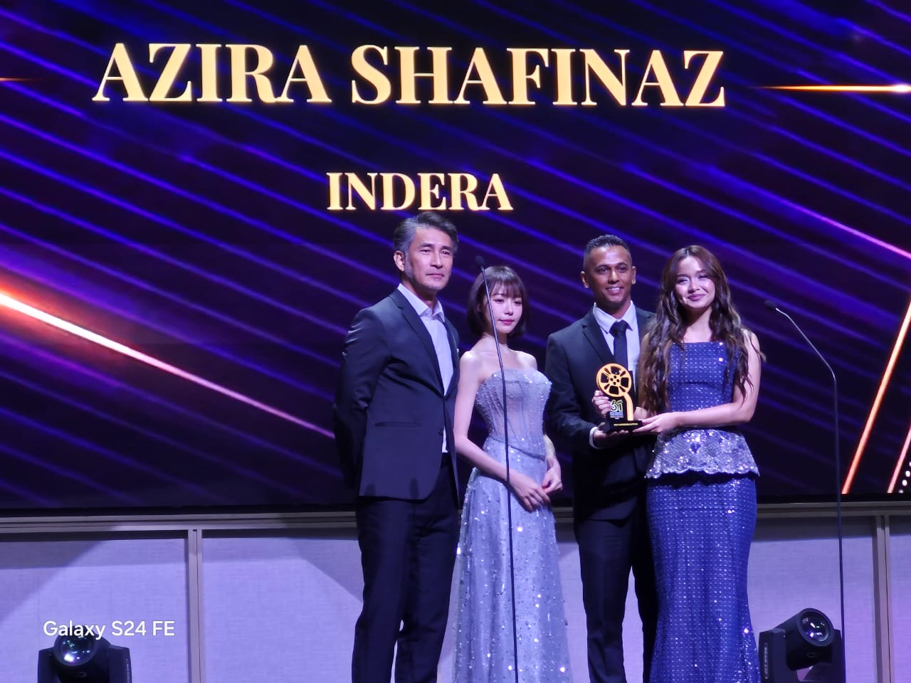 Azira Syafinaz, Fabian Loo rangkul anugerah di FFAS ke-61