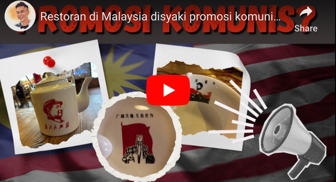 Pengurus restoran promosi agenda komunis diberkas