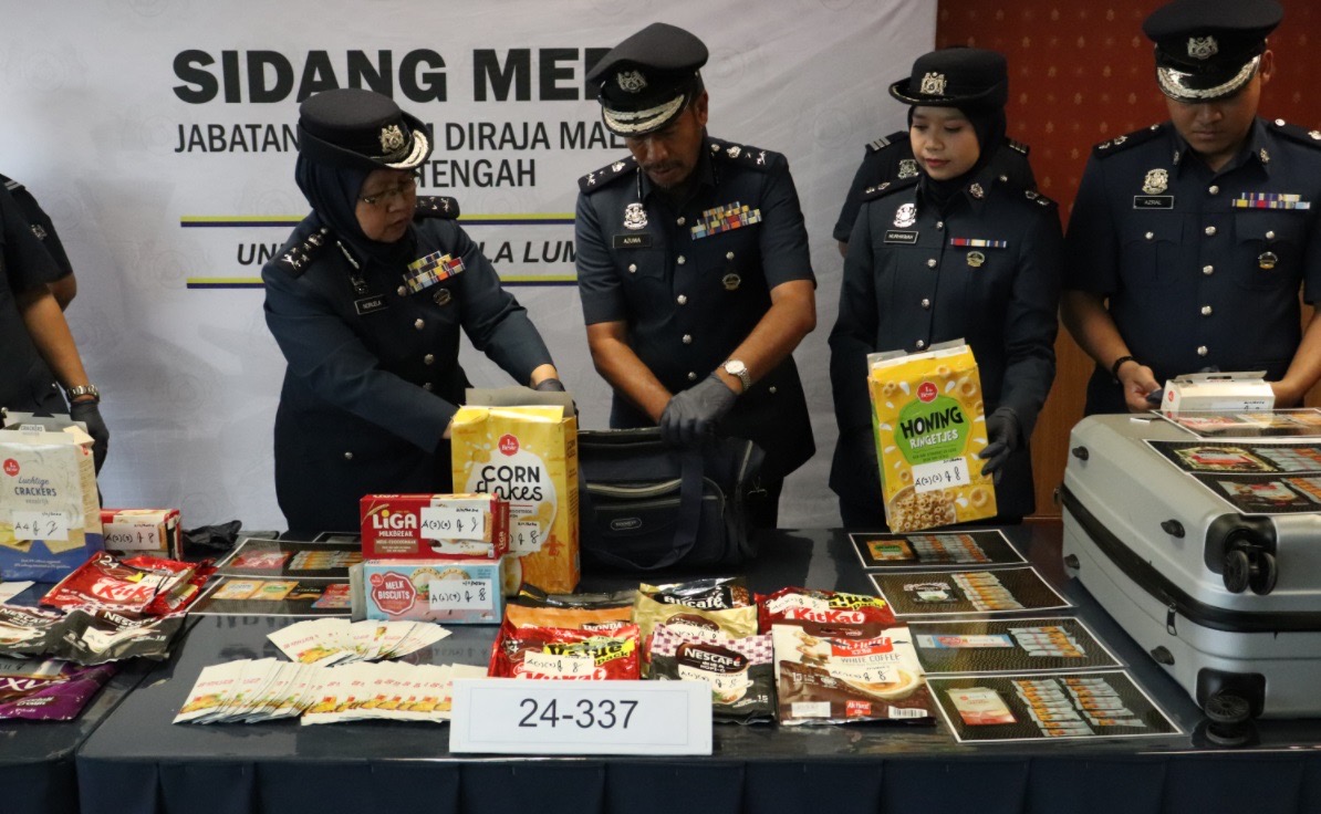Kes seludup dadah menerusi udara naik 22 peratus