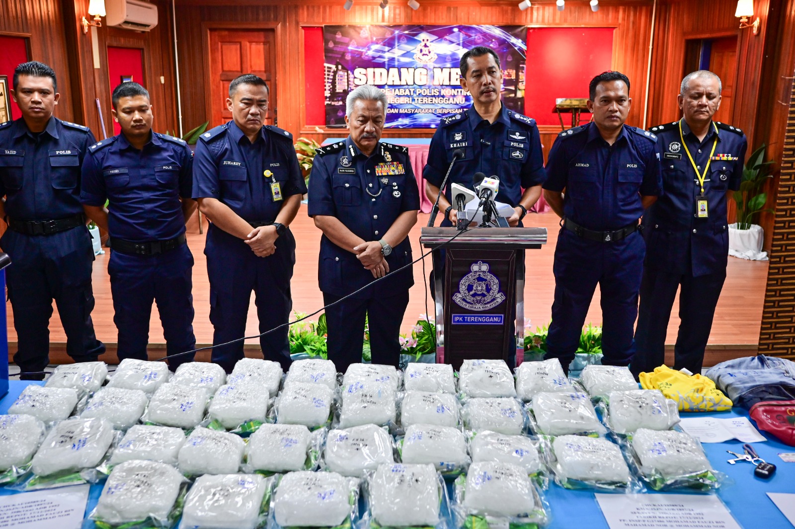 Polis rampas syabu bernilai RM1.15 juta
