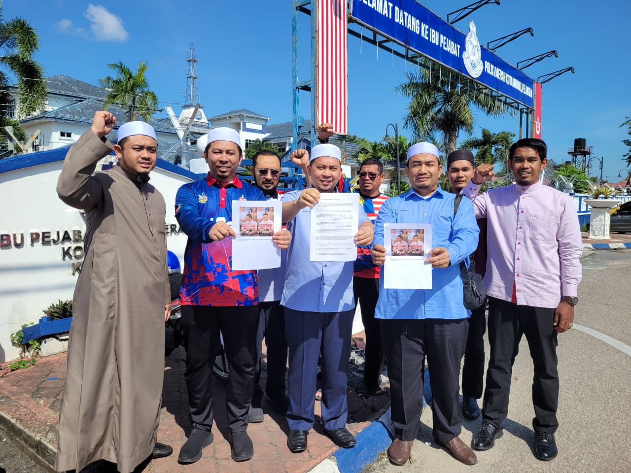 Pemuda Pas Kelantan buat laporan gesa polis Kor Ming
