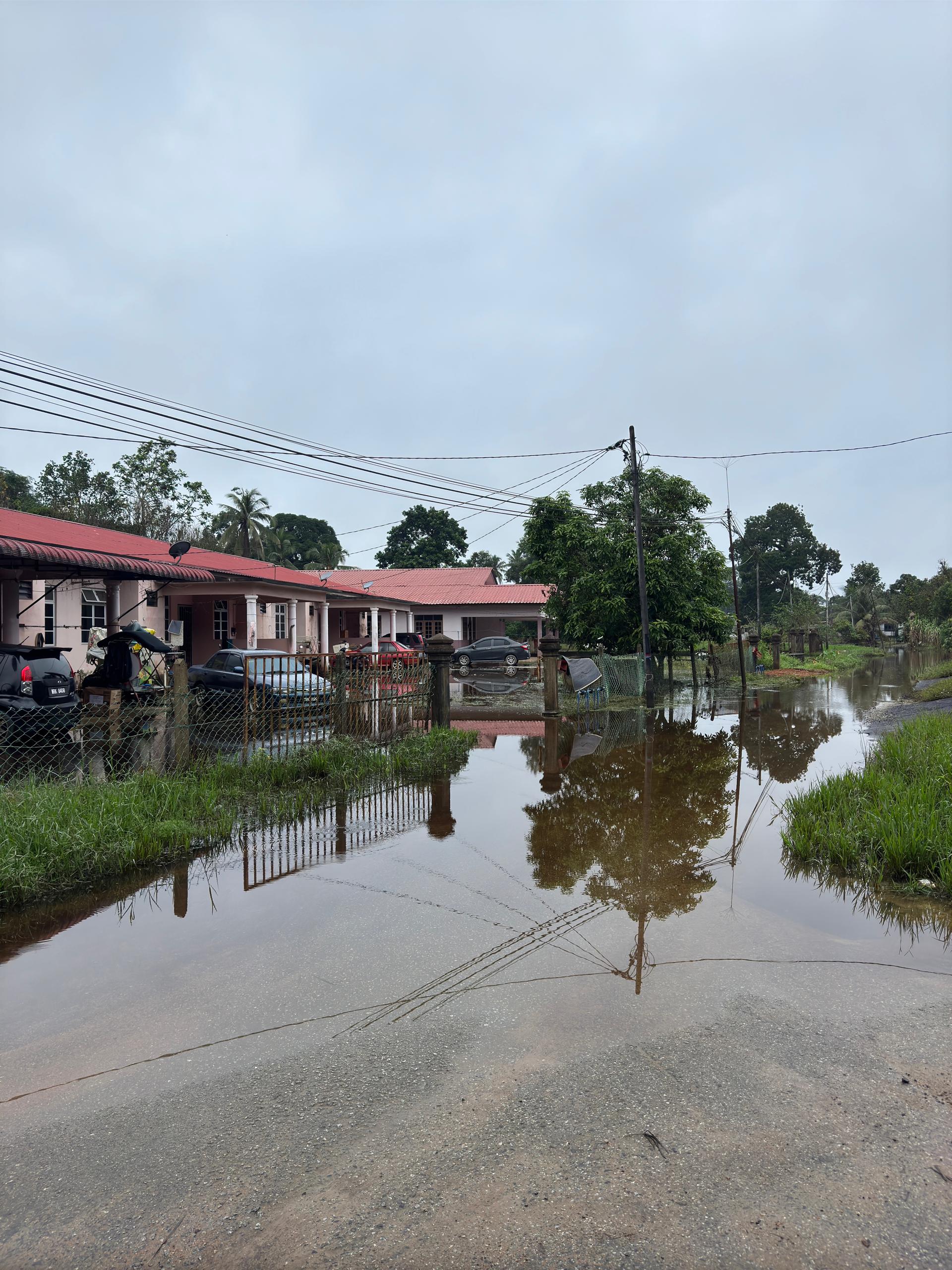 Penduduk kecewa, masalah banjir termenung tiada kesudahan