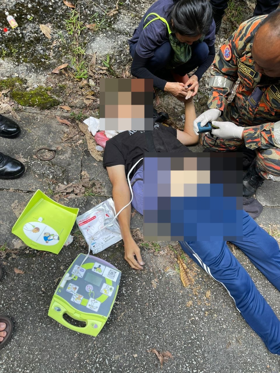 Meninggal dunia selepas sesak nafas ketika daki bukit