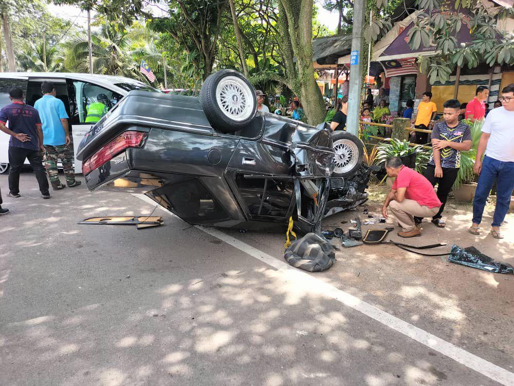 Warga emas maut nahas kemalangan jalan raya