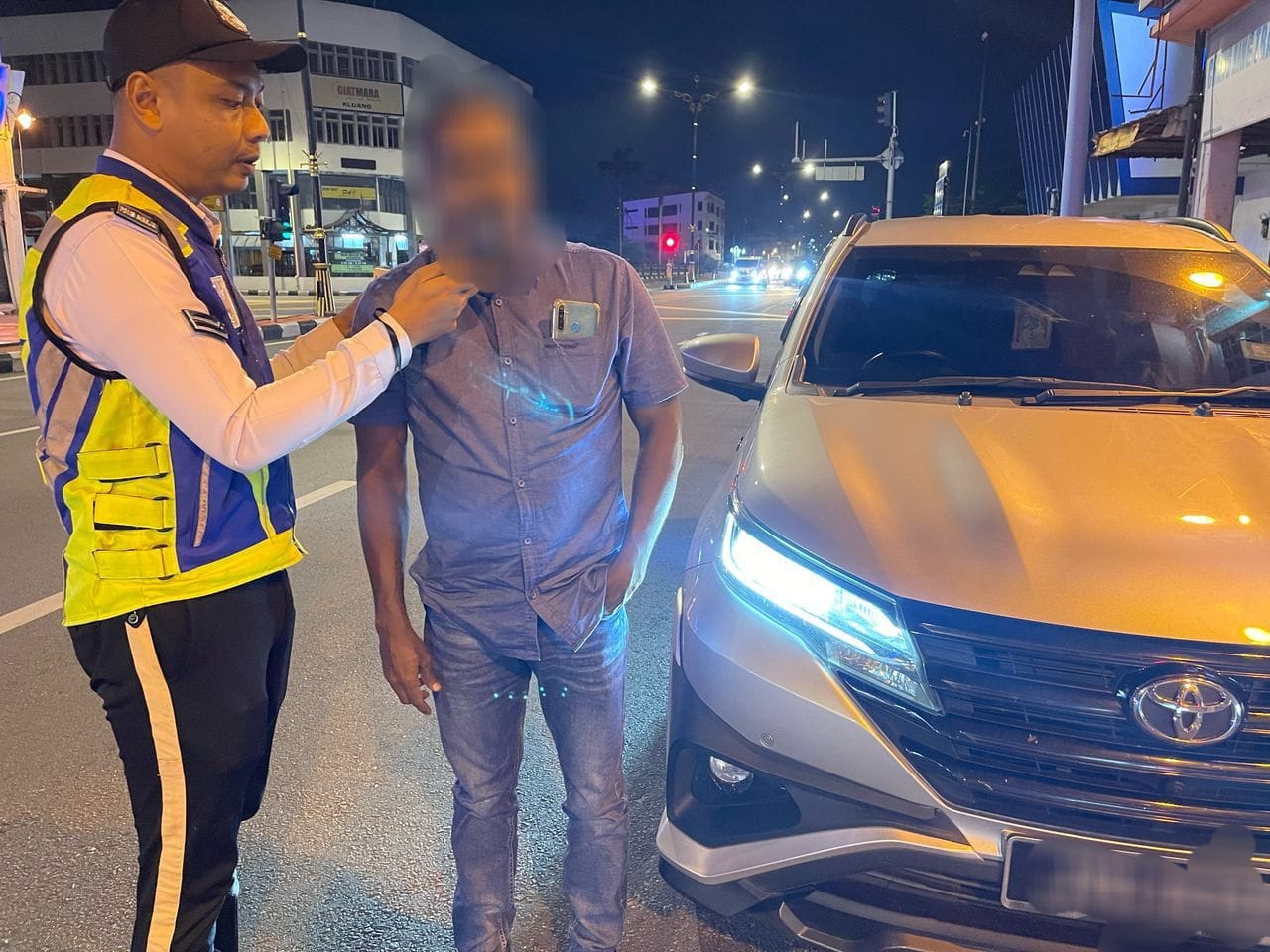 Empat ditahan memandu di bawah pengaruh alkohol di Kluang