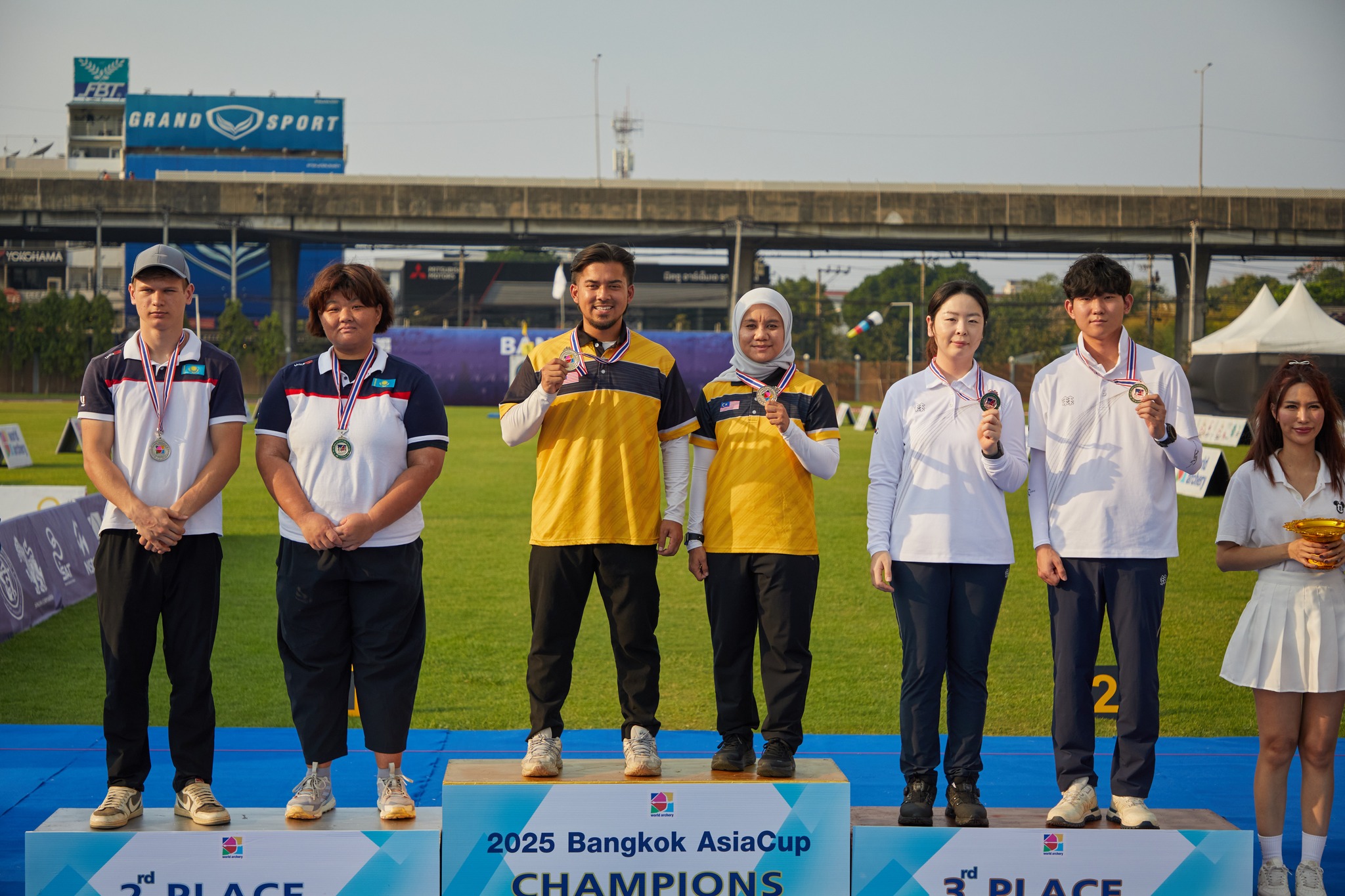 Kem memanah negara tutup kempen Piala Asia dengan pingat emas