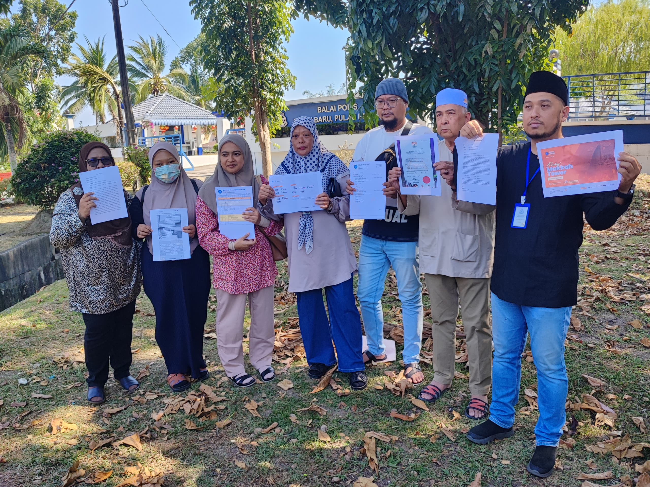 18 sekeluarga kecewa ditipu agensi umrah