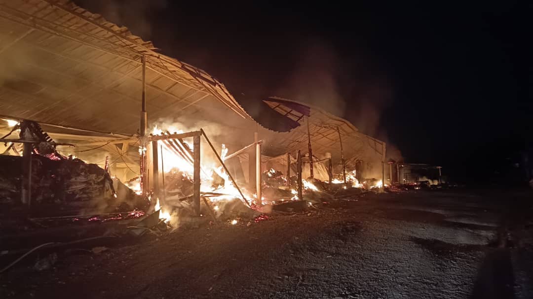 48,000 ekor ayam mati akibat ladang terbakar