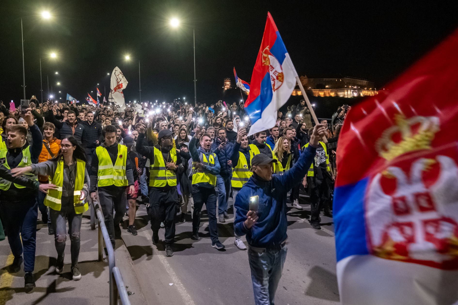 Ribuan pelajar sertai protes di Serbia