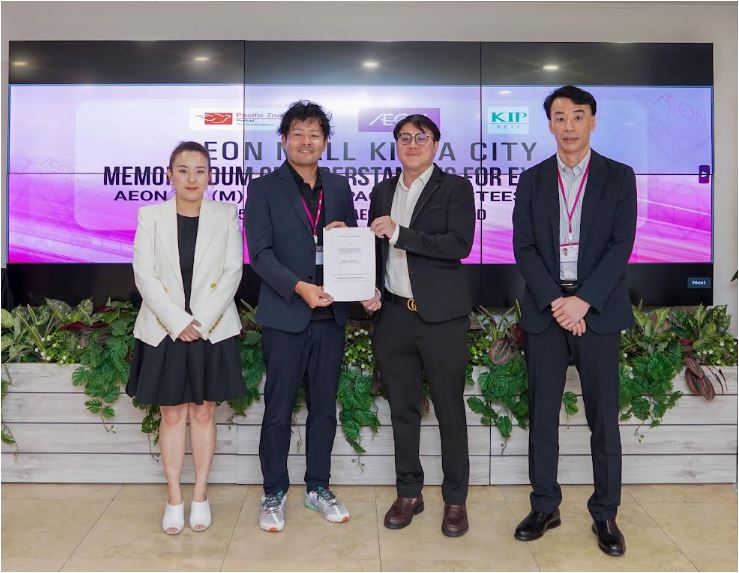 AEON, KIP REIT meterai kerjasama untuk perluasan AEON Mall Kinta City