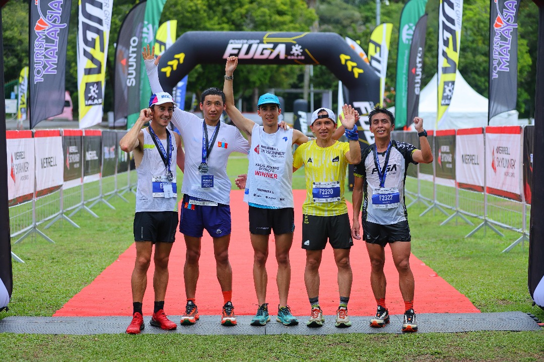 Izquierdo, Pessey tawan Kailas Penang Skyrace 2025
