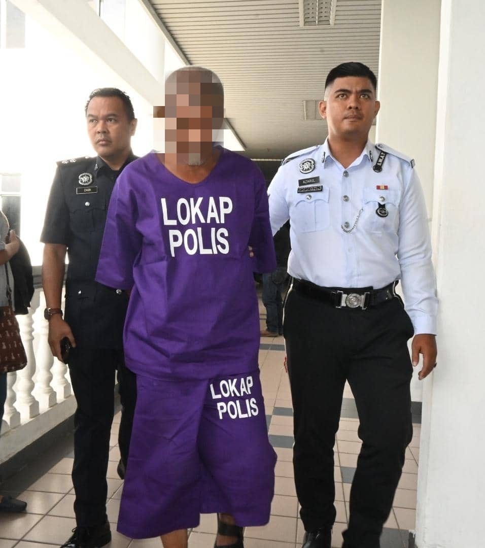 Pemandu lori simen direman empat hari, gilis wadar penjara