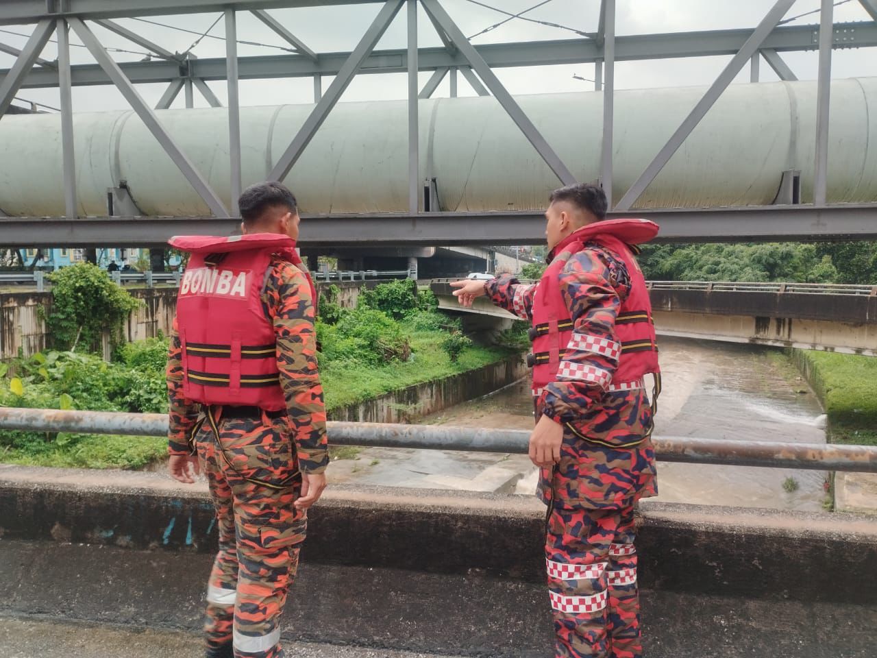 Mayat kanak-kanak perempuan lemas dihanyut arus deras ditemukan