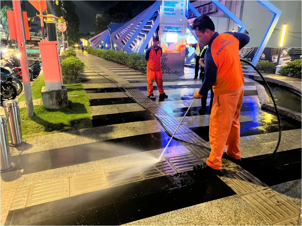 40 lori bertekanan air tinggi digerak laksana Ops Tanpa Debu seluruh Johor
