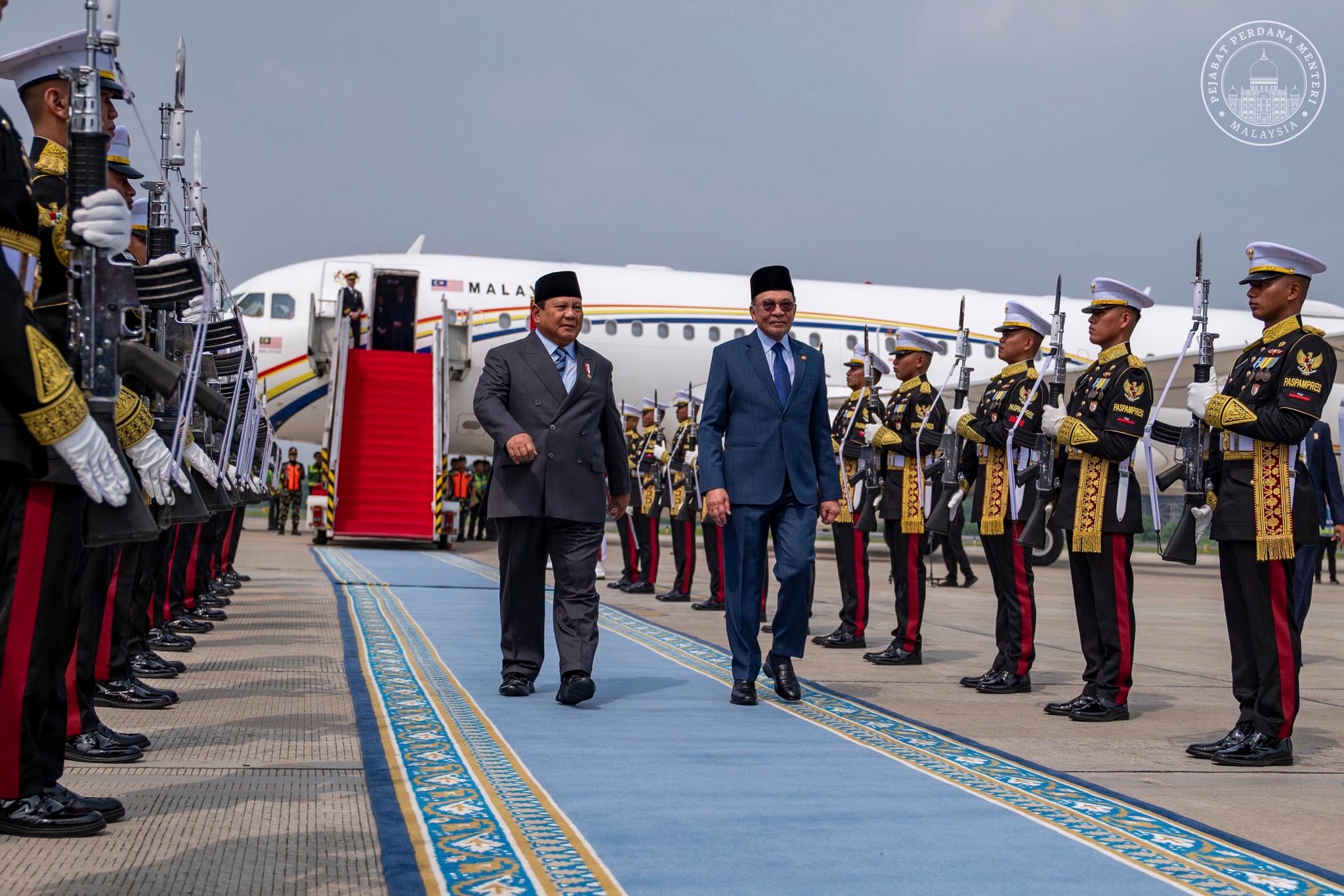 Anwar tiba di Jakarta, kukuh hubungan strategik Malaysia-Indonesia