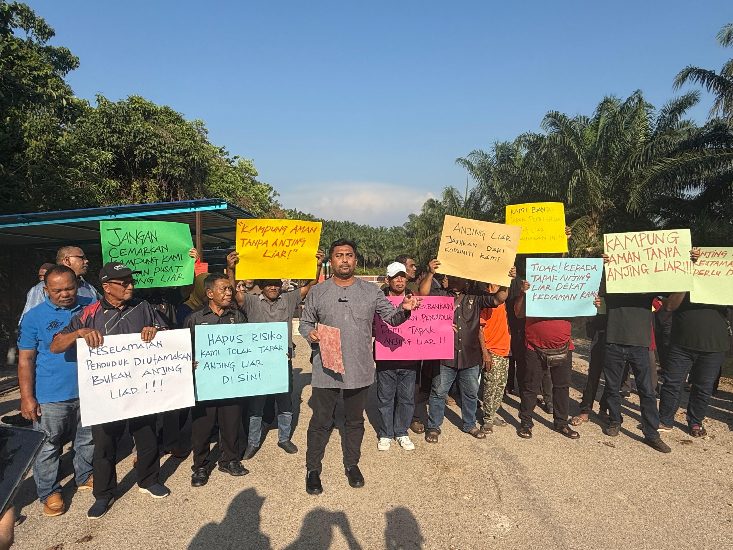 Penduduk bantah pusat perlindungan anjing liar, dibina tanpa kelulusan