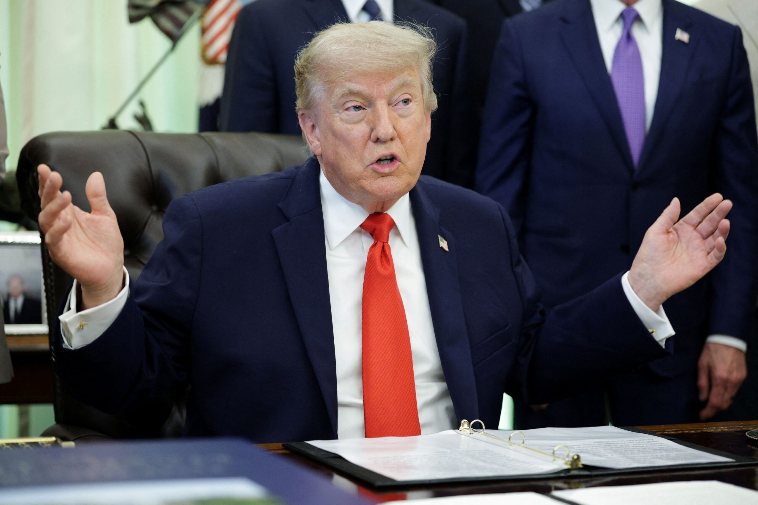 Trump tarik balik ancaman serang Iran Trump tarik balik ancaman serang Iran