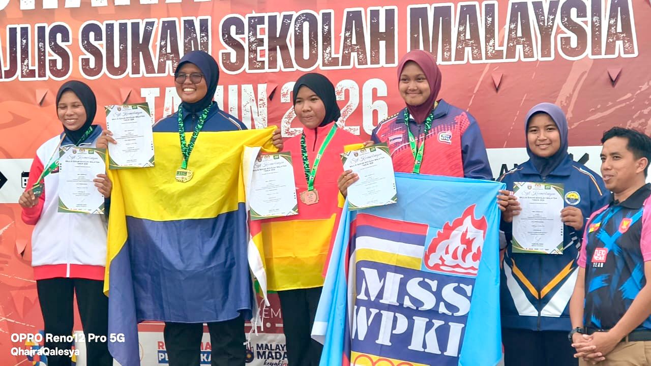 Pasukan memanah Perlis cemerlang, Nur Qaireen cipta sensasi MSSM 2026 Pasukan memanah Perlis cemerlang, Nur Qaireen cipta sensasi MSSM 2026