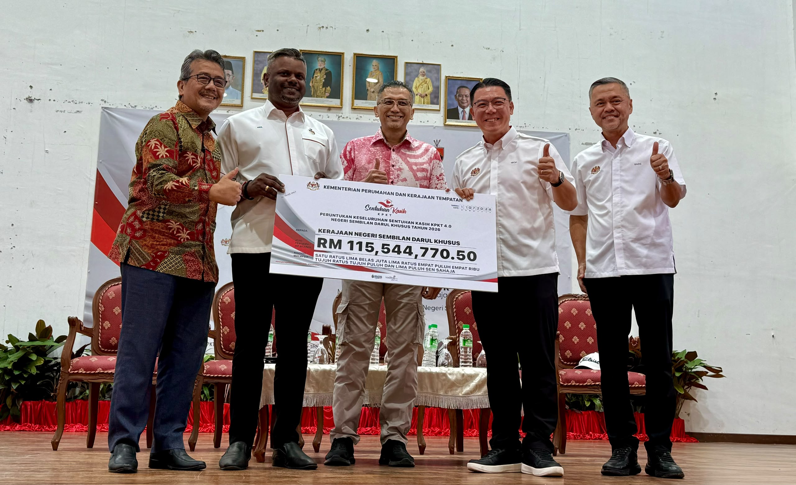 KPKT salur RM430.26 juta, pembangunan 80 projek di Negeri Sembilan sejak 2023 KPKT salur RM430.26 juta, pembangunan 80 projek di Negeri Sembilan sejak 2023