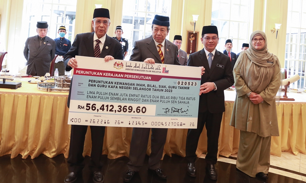 RM56.5 juta peruntukan imam, bilal, siak guru takmir, KAFA Selangor