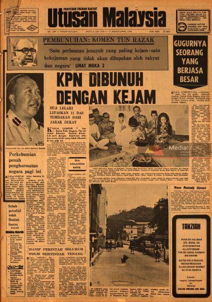 Ketua Polis Negara mati ditembak dua lelaki – Utusan Digital Ketua Polis Negara mati ditembak dua lelaki – Utusan Digital