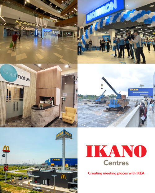 Ikano Centers poursuit ses plans de croissance en tant que lieu de rencontre en Malaisie et en Thaïlande