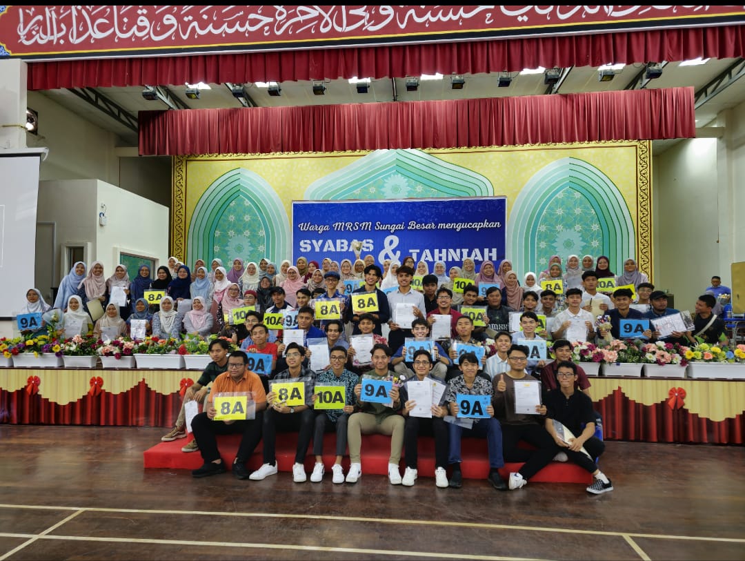 SPM 2022: 21 pelajar MRSM Sungai Besar dapat semua A, khatam 30 juzuk al-Quran
