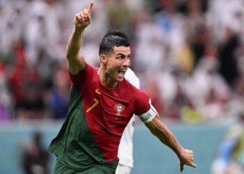 CRISTIANO Ronaldo pecah rekod lagi.